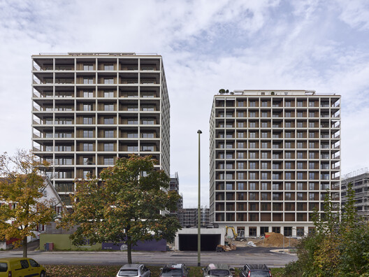Max Towers / Max Dudler - Exterior Photography, Concrete