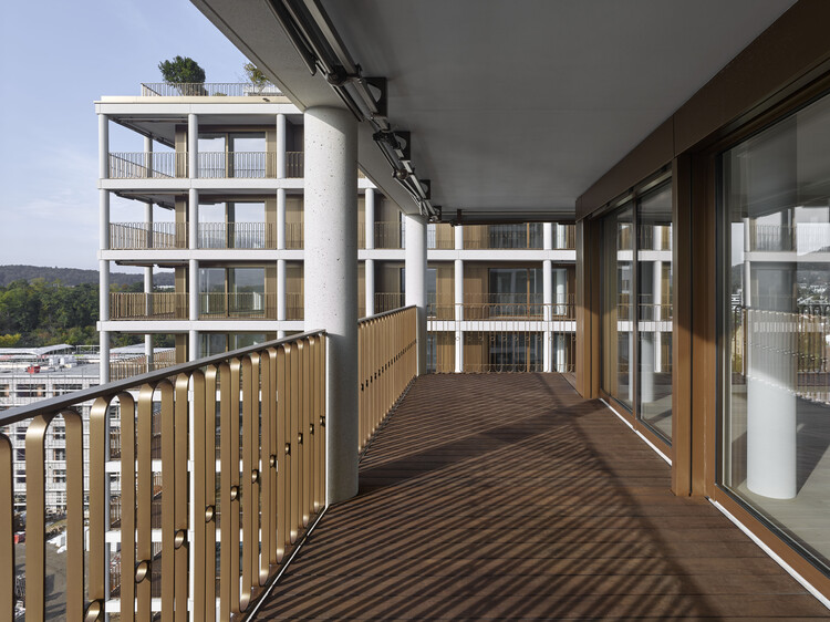 Max Towers / Max Dudler 9 Max Towers / Max Dudler - Interior Photography, Balcony