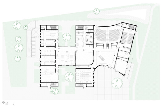 ISALAB Engineering School / Patrick Arotcharen Architecte - Image 17 of 20
