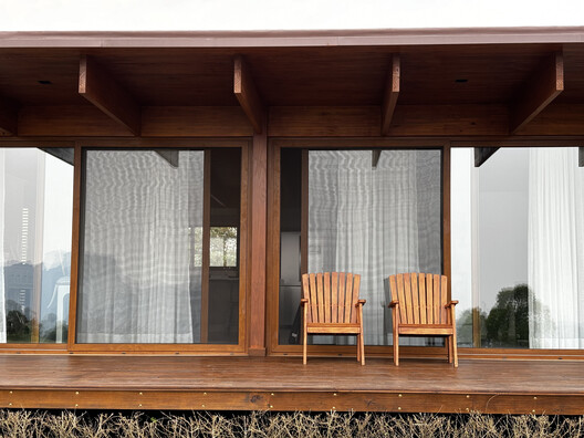 Casa Langma / Bruno Zaitter Arquitetura e Urbanismo Casa Langma / Bruno Zaitter Arquitetura e Urbanismo - Fotografia de Interiores, Madeira, Terraço, Balcão