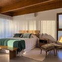 Casa Langma / Bruno Zaitter Arquitetura e Urbanismo - Fotografia de Interiores, Dormitório, Cama, Madeira, Iluminação