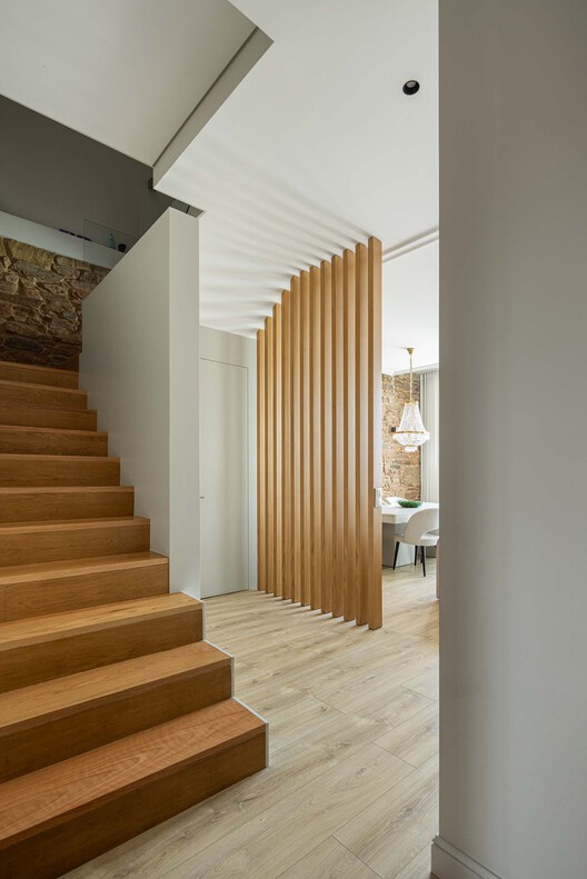 Casa do Parque IV / Ricardo Azevedo Arquitecto - Fotografia de Interiores, Escada, Madeira