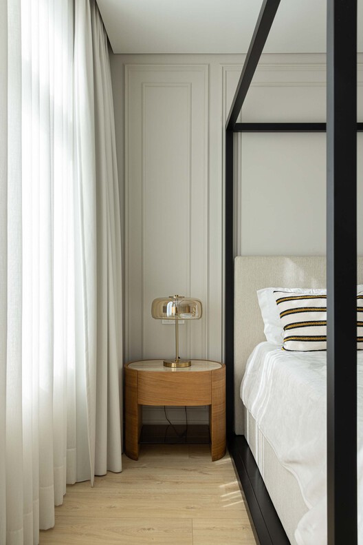 Casa do Parque IV / Ricardo Azevedo Arquitecto - Fotografia de Interiores, Dormitório, Cama, Madeira, Iluminação