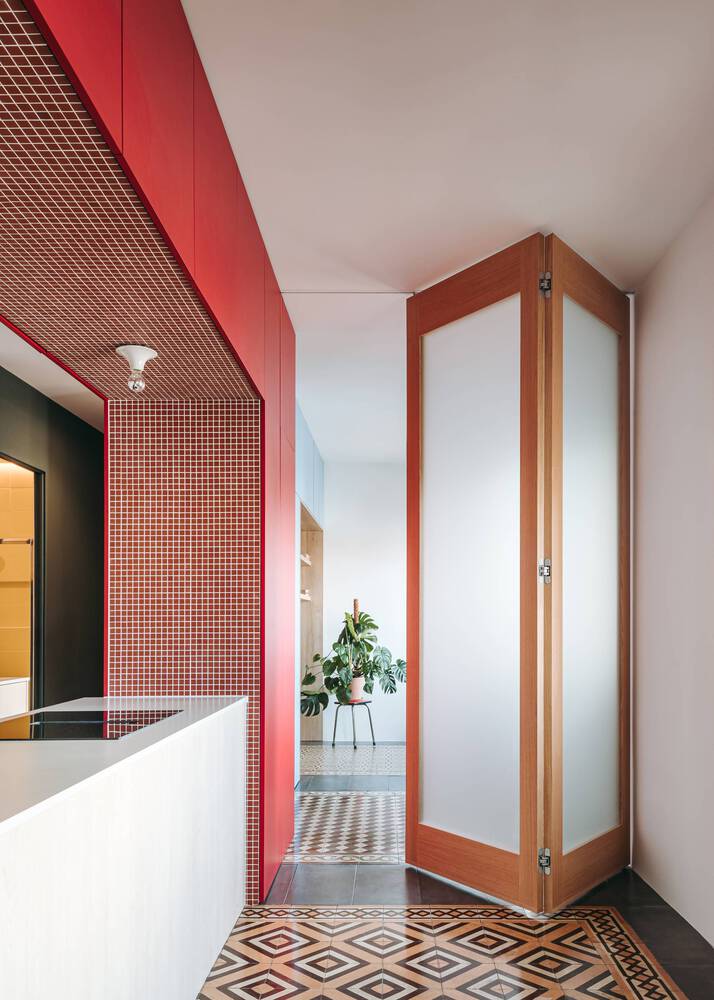 Casa Cromática / JJ + estudio - Fotografía interior, Puerta