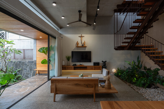 Casa Jinjee / Tad.atelier - Fotografia de Interiores, Sala de Estar