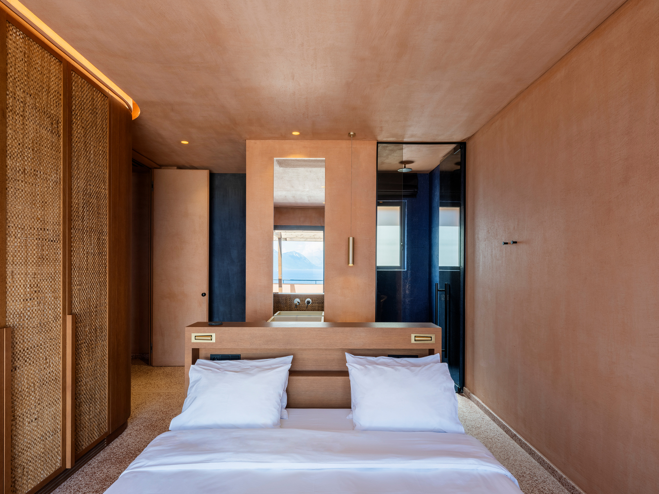 Residencia Gaia / Ateno Architecture Studio - Fotografía interior, Dormitorio, Camas