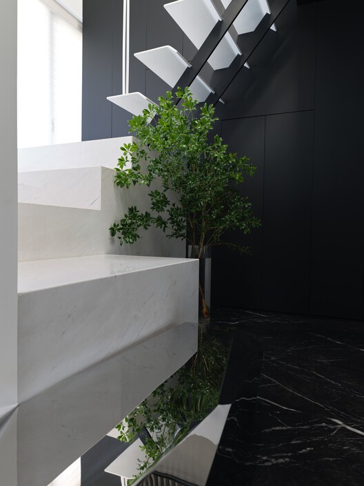 琴宅｜刘女士家 / 金秋野建筑工作室 - 室内图, 楼梯