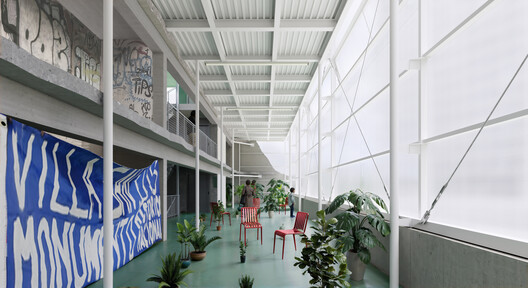 UMWELT and Plan Común to Transform Partially Demolished Housing Block Into a Museum in Villa San Luis, Chile - Image 3 of 10