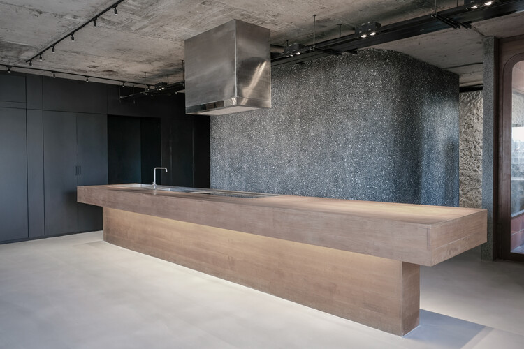 Apartmento Sandwash / Architectkidd - Fotografía interior, Madera, Concreto