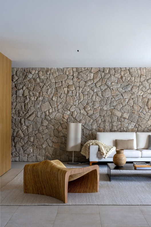 Residência AMEF / Patricia Martinez Arquitetura Residência AMEF / Patricia Martinez Arquitetura - Fotografia de Interiores, Madeira, Concreto