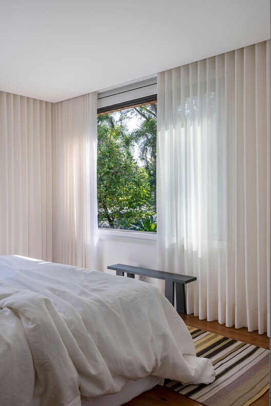 Residência AMEF / Patricia Martinez Arquitetura Residência AMEF / Patricia Martinez Arquitetura - Fotografia de Interiores, Dormitório, Cama