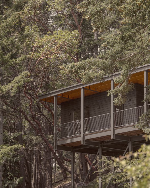 Cabana Trestle / Miller Hull Partnership - Fotografia de Exterior, Madeira