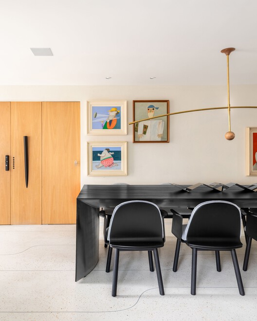 Apartamento LM / ZALC Arquitetura - Fotografia de Interiores, Cozinha, Madeira, Iluminação, Mesa, Cadeira