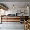 Yeonheun Roasters / Sherpa - Interior Photography, Coffee Shop Interiors, Kitchen, Countertop, Chair