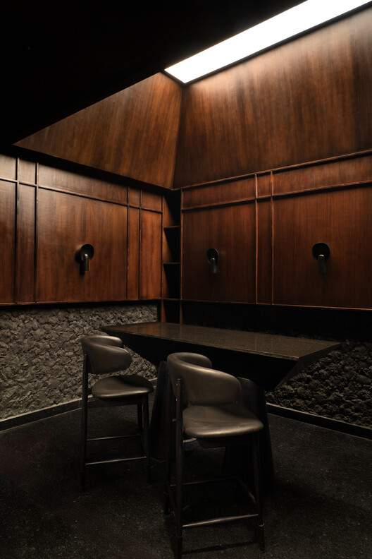 LAIR Restaurant Bar / RENESA Architecture Design Interiors Studio - Interior Photography, Bathroom, Wood, Lighting