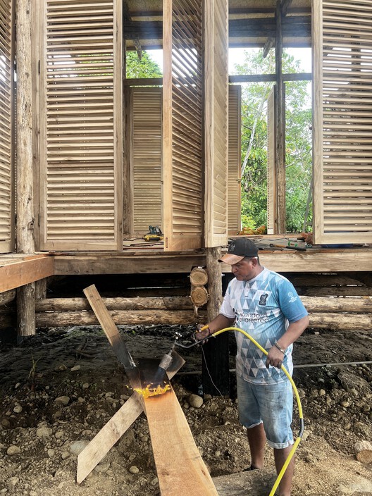 La Panificadora centro desarrollo y de producción rural / Natura Futura - Fotografía exterior, Madera