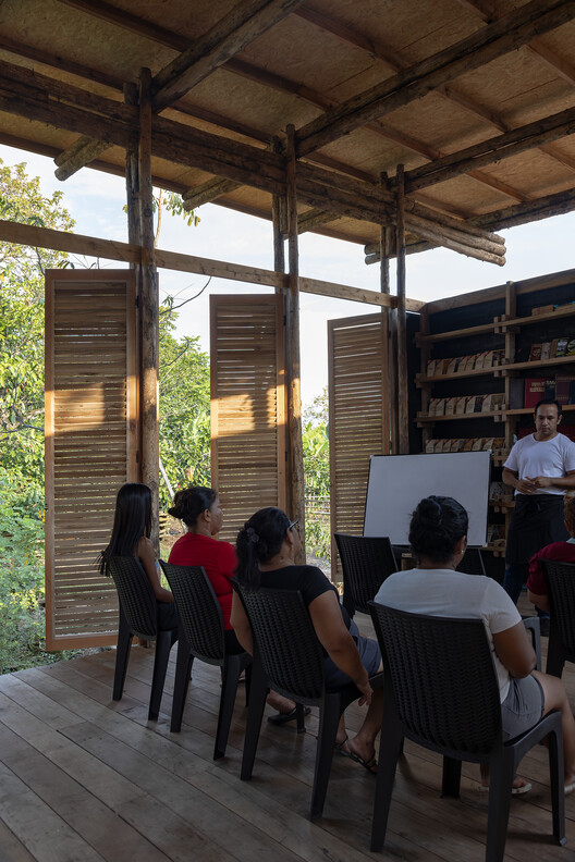 La Panificadora centro desarrollo y de producción rural / Natura Futura - Fotografía interior, Madera