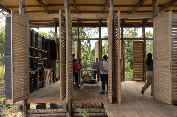 La Panificadora centro desarrollo y de producción rural / Natura Futura - Fotografía interior, Madera