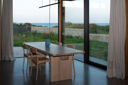 Djupvike House and Studio / Ateljé Ö - Interior Photography, Kitchen, Wood, Table, Chair