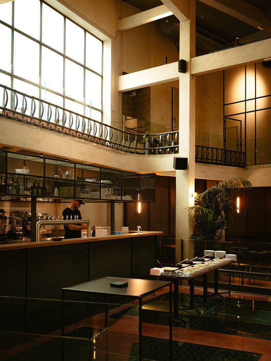 Wintercircus Technological and Cultural Hub / OYO - Interior Photography, Kitchen, Lighting, Chair, Glass
