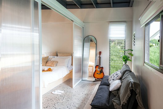 Sienna Net-Zero Home / billionBricks - Interior Photography, Bedroom, Wood, Bed, Lighting