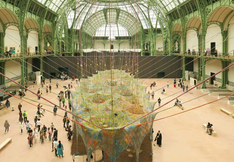 Ernesto Neto’s Textile Art Installation at Paris’ Grand Palais Captured by Paul Clemence - Image 1 of 66