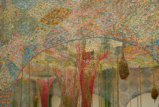Ernesto Neto’s Textile Art Installation at Paris’ Grand Palais Captured by Paul Clemence - Image 9 of 66