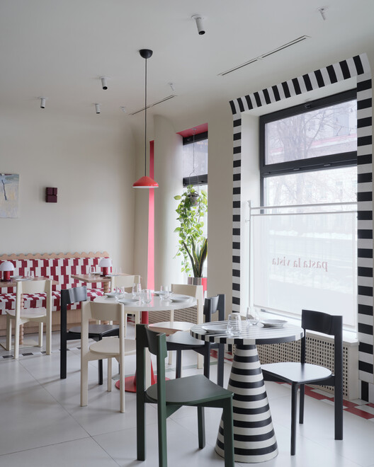 Pasta La Vista Bistro / NAAW - Interior Photography, Dining room, Chair