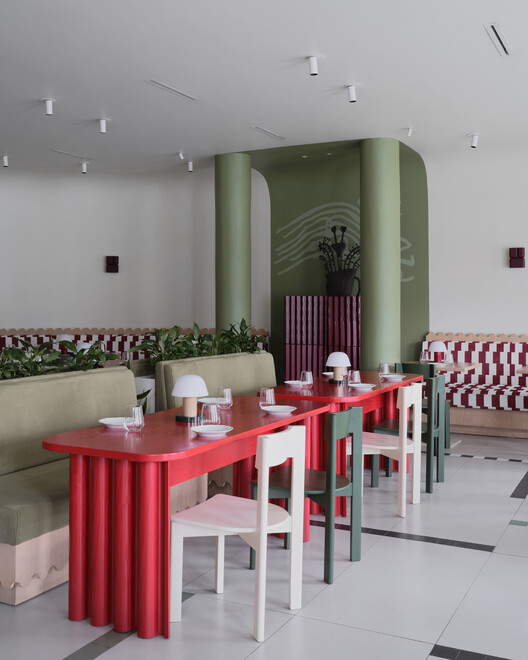 Pasta La Vista Bistro / NAAW - Interior Photography, Dining room, Table, Chair