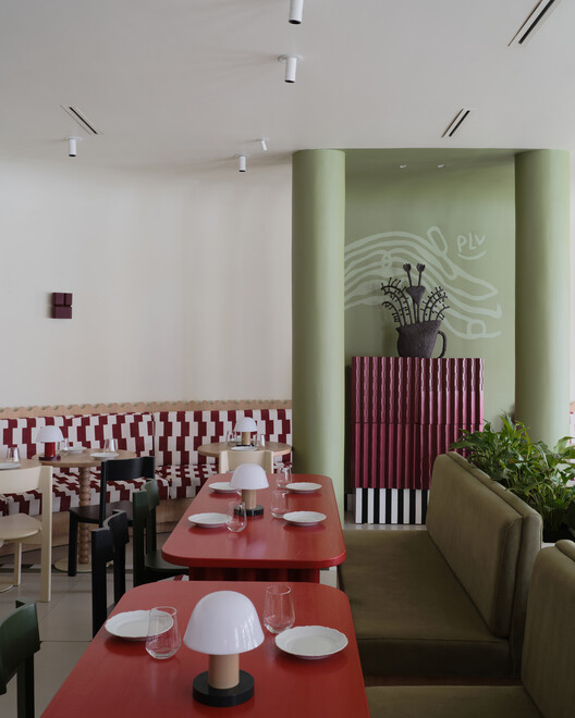 Pasta La Vista Bistro / NAAW - Interior Photography, Table, Chair
