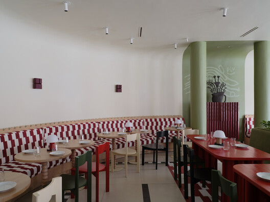 Pasta La Vista Bistro / NAAW - Interior Photography, Dining room, Chair