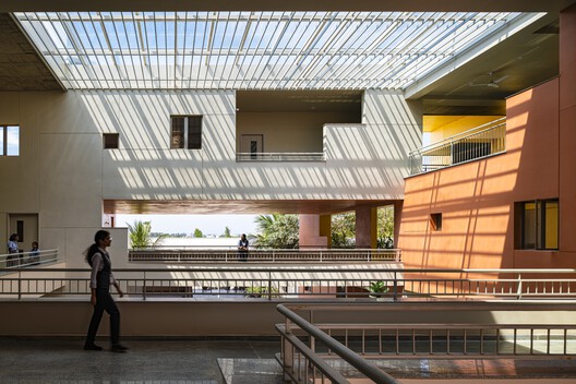 Rainbow International School / Spacefiction studio - Interior Photography, Kitchen, Courtyard