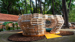 Ninho - Protótipo de Equipamento Bio-Urbano  / Atelier Marko Brajovic