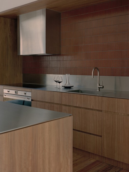 Casa Ironbark / Klaus Carson Studio - Fotografía interior, Cocina, Madera, Encimera