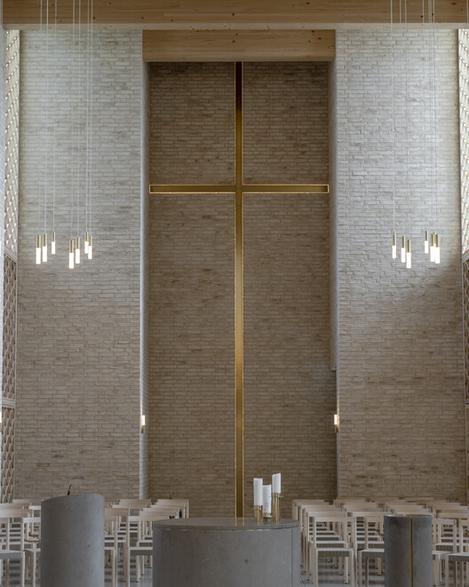 Højvangen Church / Henning Larsen + espen surnevik - Interior Photography