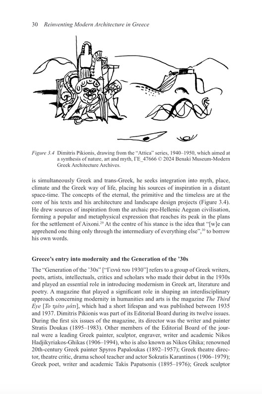 Marianna Charitonidou, Reinventing Modern Architecture in Greece: From Sentimental Topography to Ekistics - Image 1 of 6