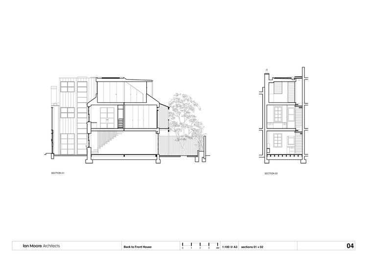 Casa de Trás pra Frente / Ian Moore Architects - Imagem 27 de 29