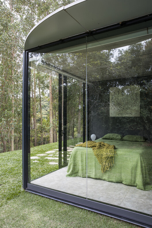 Casa Ibiúna / Rodrigo Ohtake Arquitetura e Design - Fotografía exterior, Jardín, Vidrio