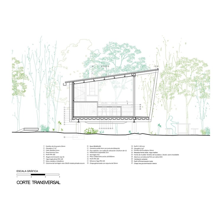 Casa en el bosque / MALVINA ZAYAT estudio de arquitectura - Imagen 41 de 46