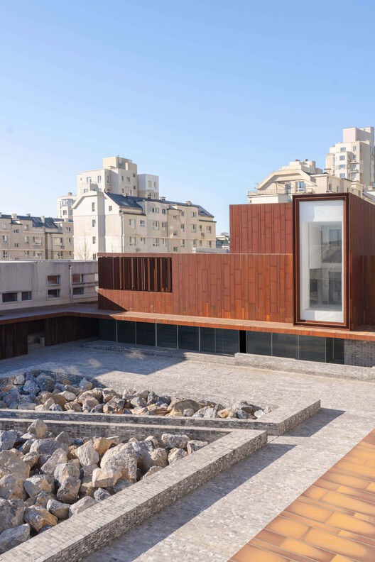 The Yard, Dalian Cultural Center / Neri&Hu Design and Research Office - Exterior Photography, Facade, Concrete