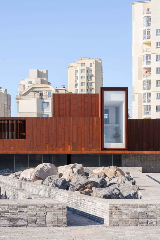 The Yard, Dalian Cultural Center / Neri&Hu Design and Research Office - Exterior Photography, Facade, Concrete