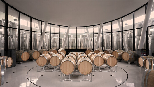 Tokaj Sauska Winery / BORD Architectural Studio - Interior Photography, Glass