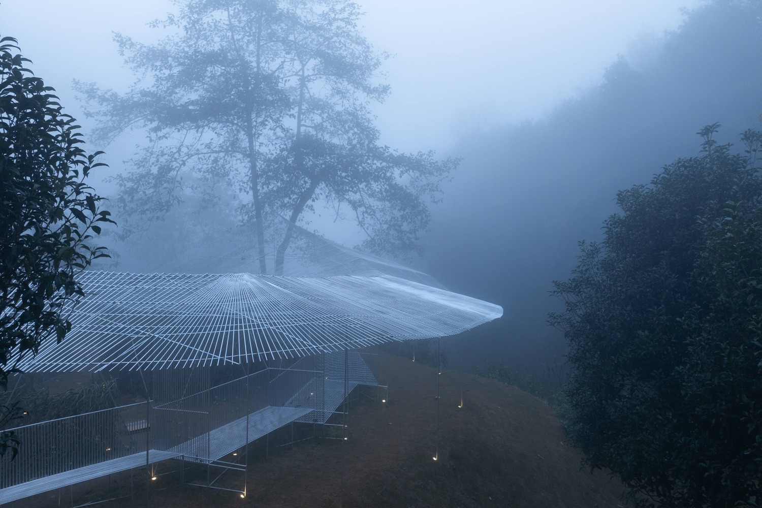 Phoenix Feather Casa de té / Kong Xiangwei Studio - Imagen 21 de 29
