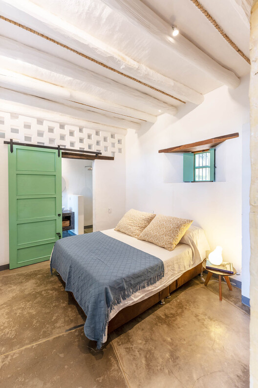 Loft Saja / Andrés Rubio Téllez Arquitecto - Fotografía interior, Dormitorio, Madera, Camas, Iluminación