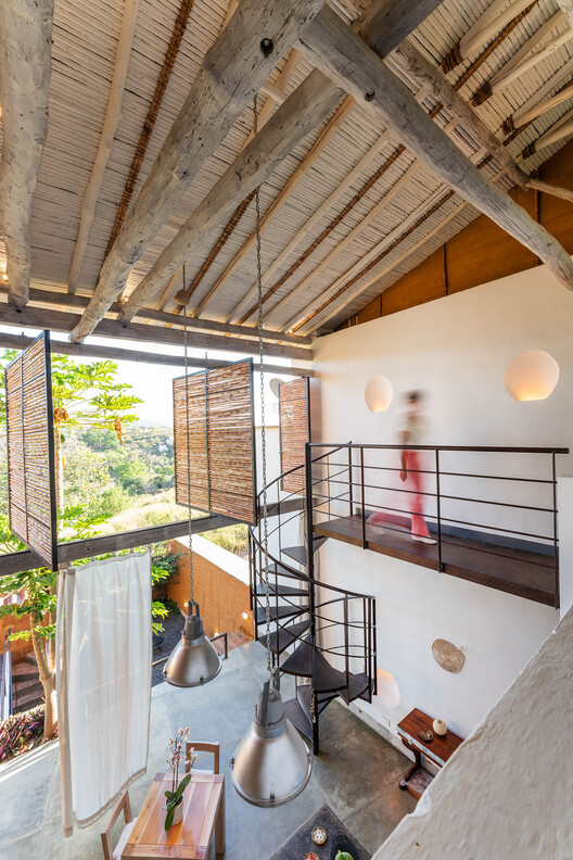 Loft Saja / Andrés Rubio Téllez Arquitecto - Fotografía interior, Madera, Escaleras, Fijación Vigas