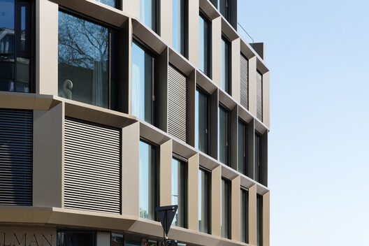 Hotel Bellman Berlin-Neukoelln / Tchoban Voss Architekten - Exterior Photography, Glass, Balcony