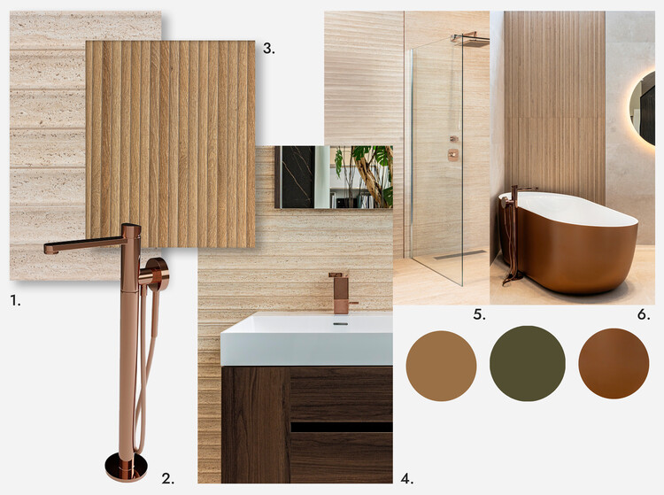 Tocar y ver materiales para diseñar: 4 moodboards sensoriales creados desde el showroom - Imagen 7 de 13