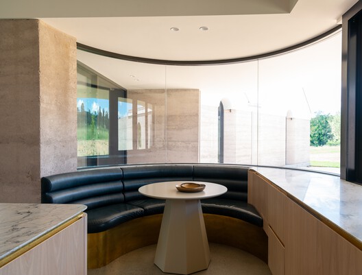 Earth by the River Residence / Luigi Rosselli Architects - Interior Photography, Kitchen, Wood, Lighting, Glass