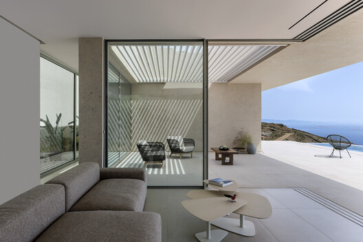 The Slot House / Katerina Valsamaki Architects - Interior Photography, Living Room