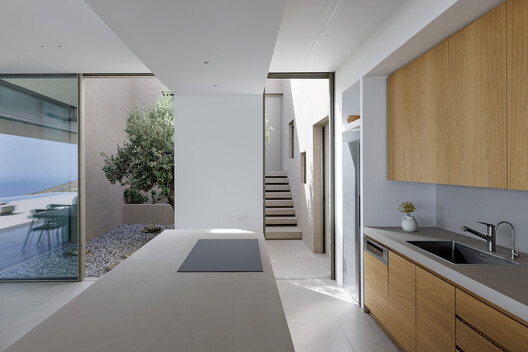 The Slot House / Katerina Valsamaki Architects - Interior Photography, Concrete